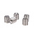 奈鑫 304不锈钢钢丝螺套 牙套螺纹修复丝套护套 螺纹保护套 螺纹保护钢丝套 M1.6*0.35*1D/100个 