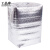 工品库（GONGPINKU）加厚保温袋 (50个)  一次性铝箔隔热保冷保鲜打包锡纸袋 300X250 X3mm开口