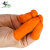 大杨177乳胶手指套 约300只 橙色麻点中码 加厚耐磨防滑无尘点钞粉笔字防护指套 定制
