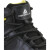 代尔塔(DELTAPLUS)301336耐酸碱耐高温耐寒安全鞋黑皮面黄装饰条42码1双装DKH