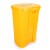 舒蔻（Supercloud）医疗废物垃圾桶黄色垃圾桶黄色污物桶医疗 垃圾桶商用垃圾桶50L