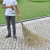 鸣固 大扫把 竹扫帚 扫地马路扫院子 道路清洁专用 高180cm*宽70cm 3.5斤带叶笤帚 一体式