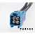 Mini-Fakra迷你4合1线端线束连接器LVDS线 转接线 2298721-9 罗森博格 0.5m