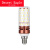 定制印字亮LED灯泡三色变光小玉米灯E27E14螺口蜡烛照明吊灯节能 E14小螺口5W阻容款 其它 白