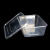 金盛昱（JSY）方形餐盒 750ml一次性外卖透明塑料打包盒汤碗保鲜盒 300套  RYCF750 定制