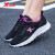 特步（XTEP）女鞋夏季跑步鞋女士2024春季新款软底休闲网鞋透气旅游运动鞋子女 黑红色5003 38