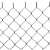 唯曼热镀锌铁丝钢丝勾花护栏网围栏菱形网格养殖果园网防护网 2.3毫米粗7厘米孔2米高20米长