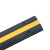 海斯迪克 HK-221 线槽减速带橡胶线槽板pvc过线槽电缆保护槽盖线 一线槽1000*150*30mm