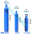 古达国标厂标氧气钢瓶无缝钢瓶工业气瓶 便捷式家用工业用10升15升40 氧气钢瓶 10L*合格证