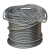 中部工品 起重钢丝绳 光面带油钢丝绳 吊具带油钢丝绳 60mm 一米价 可定制