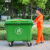 庄太太 【660L绿色】升环卫户外垃圾桶带盖大号挂车分类垃圾桶大型室外工业垃圾桶垃圾车