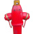 双龙消防 SSF100/65-1.6防撞型地上式室外消火栓室外地上消防器材 1.15米（中体）（定制商品）