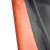 共泰 水产防水防油围裙耐酸碱加大加厚PVC围裙围腰 黑红背带围裙110*80cm+套袖40*20cm
