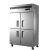 立式不锈钢防爆冰柜 商用风冷节能保鲜柜冷藏冷冻柜 六门风冷双温1/3冷冻 冷柜