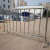 不锈钢铁马交通安全市政隔离栏道路市政护栏施工基坑护栏定制不锈钢护栏 201不锈钢铁马（1*1.5米）管径38*22