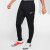 NIKE耐克运动裤男裤子速干跑步舒适休闲长裤收腿裤黑色口袋裤 黑色 BV6878-010 XL/180