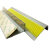 纳仕德 SYJ0857 L型自粘台阶包边条楼梯防滑条橡胶密封条防滑条 黄灰5cm*2.5cm*1m