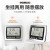 科麦斯电子温湿度计带时间闹钟家用温度计高精度婴儿房室内精准室温计 方形温湿度计
