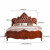 华胥美邦（Hua Xu Mei Bang） 美式床皮床双人床婚床1.8米欧式大床1.5美式乡村大床 床头柜