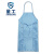 星工（XINGGONG）防静电围裙 防尘防护围裙 工作围裙工作服 灰色5条装
