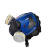 羿科 AEGLE EW8400-YC蓝色硅胶全景速戴型防毒面具 带双滤盒滤棉滤棉盖(单位:个)
