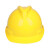 牛保安安全帽工地男施工建筑工程领导电工劳保透气高强度abs加厚安全头盔 黄色 透气国标款