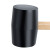 卡夫威尔 木柄橡胶锤橡皮锤检验锤 胶榔头 地板瓷砖安装锤 HA0216E