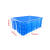 海客艺佳 加厚塑料周转箱零件盒元件盒物料盒 蓝色K2#620*430*230