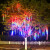贝工 LED七彩流星雨灯 彩灯树灯串灯 户外亮化防水树上景观彩灯 彩色 50cm 8根/套 1套装