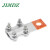 铜铝梅花线夹 螺栓型过渡线夹高压夹JTL型设备输配电钎焊电线夹头 JL铝接线夹-400A 1只
