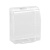 86型防水盒浴室卫生间开关插座保护套防水罩防溅盒塑料面盖自粘 嘉博森 乳白色