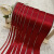红色丝带 涤纶缎带礼品包装彩带节庆红丝带红绸带 20mm*100y