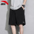 安踏（ANTA）运动套装男背心短裤休闲学生篮球跑步速干夏季新款透气两件套 -1豆灰色 L