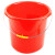海斯迪克 gnxy-241 红色水桶 塑料手提水桶 加厚洗车桶拖把储清洁桶