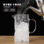 KAIJI LIFE SCIENCES玻璃烧杯高硼硅耐高温带刻度实验室带盖量杯1个 1000ml+玻璃盖