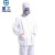 星工（XINGGONG）防静电服 分体带帽喷漆防护服无尘洁净室防尘服 白色 加大码