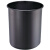 南 GPX-3C 铝合金圆形房间桶 黑色 南方商用垃圾桶 酒店宾馆客房果皮桶