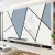 卡美龙 电视背景墙壁画墙纸现代墙布客厅沙发壁纸几何线条影视墙定制 几何线条方块 3D无缝丝绸布/平方米