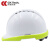 成楷科技（CK-Tech）荧光双色一体安全帽 CKT-NTN-Y 工地 防砸耐穿刺 有透气孔 黄色