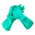赛立特安全L18501丁腈耐酸碱溶剂防化防滑耐油耐磨劳保手套绿色10码12副装
