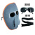 千惠侬电焊面罩眼镜焊工眼镜面具轻便护脸透气防强光防打眼防烧 1白镜(不含面罩和绑带)