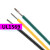 UL1569 26AWG电子线 单芯多股软线  耐105高温电子连接线 黑色/10米价格
