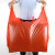 卫洋WYS-985 红色大号手提垃圾袋 酒店超市打包袋背心垃圾袋收纳袋 55x80cm 50个