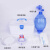 沸耐笙 FNS-31913 简易呼吸复苏器人工手动急救呼吸囊加压给氧呼吸球 蓝色小号 1套