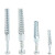 海斯迪克 HKYC-142 金属膨胀管钉 锯齿带刺 轻型铁膨胀螺丝螺栓 (6*32)膨胀+十字螺丝70套