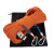 SHANDUAO 高空作业安全绳套装 户外安装空调工地施工作业保险绳SD232钢丝内芯 8mm直径（100米）橘色