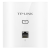 普联 普联（TP-LINK）无线86型面板式AP 企业级酒店别墅全屋wifi接入 POE供电 AC管理 TL-AP302I-PoE珍珠白 300M