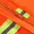 久臻 9602 反光雨衣 环卫工消防分体雨衣雨裤套装 橙色 XXL-180