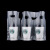 庄太太【双杯30cm 750ml7丝】一次性单杯透明塑料手提袋100个/包可定制ZTT-9248B