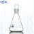 中环力安 用于化学实验室工厂学校加厚耐高温玻璃烧瓶带刻度 150ml